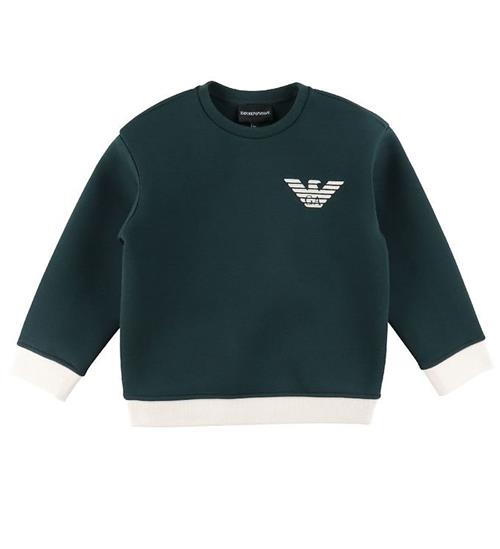 Se Emporio Armani Bluse - Green Gables m. Hvid ved KidsWorld