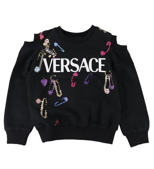 Versace Versace Sweatshirt - Sort m. SikkerhedsnÃ¥le