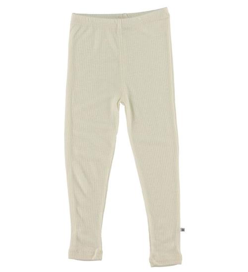 Se Smallstuff Leggings - Uld - Off White ved KidsWorld