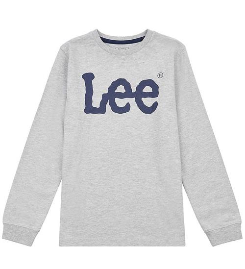 Lee Lee Bluse - Wobbly Graphic - Vintage Grey Heather