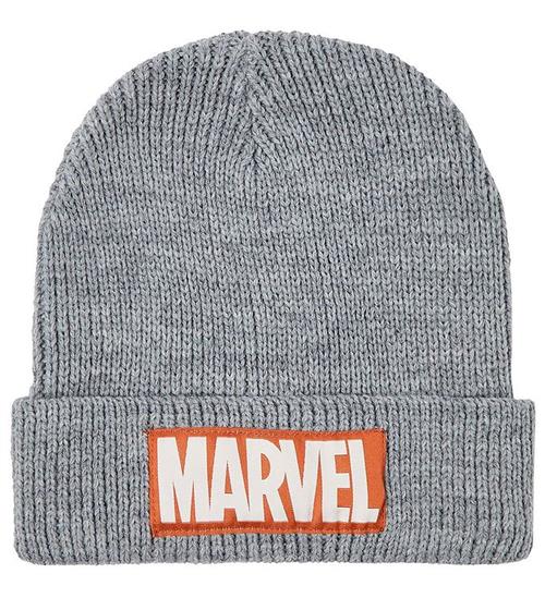 Se Name It Hue - NkmAngar Marvel - Grey Melange ved KidsWorld