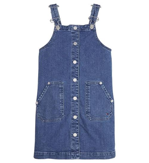 Tommy Hilfiger Kjole - Pinafore Denim - Floppyrigid