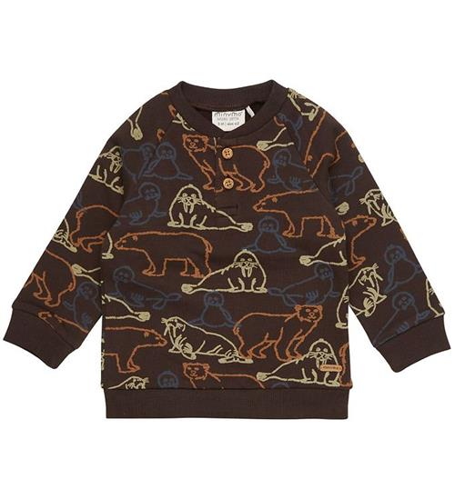 Se Minymo Minymo Sweatshirt - Java m. Hvalros ved KidsWorld