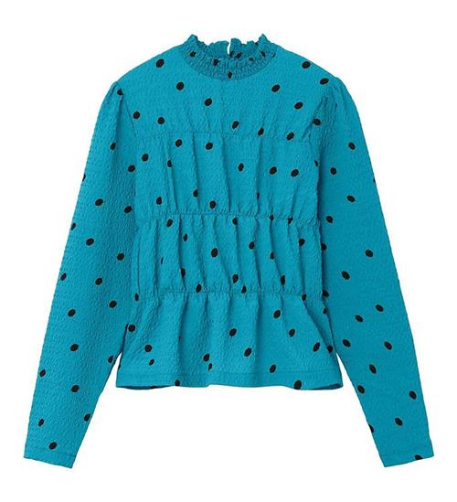 Se LMTD Bluse - NlfFidot - Delphinium Blue ved KidsWorld