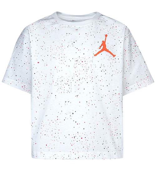 Jordan Jordan T-Shirt - Color Mix Speckle Aop - Hvid m. Prikker