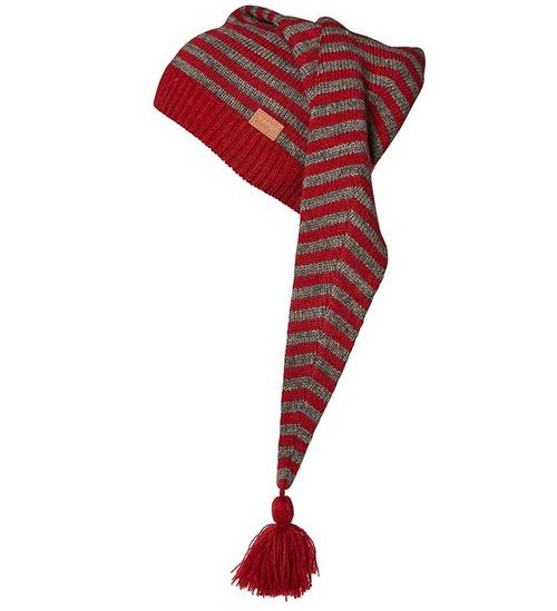 Se Melton Melton Nissehue - Uld - Christmas hat - Dark Red ved KidsWorld