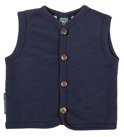 Se Smallstuff Smallstuff Vest - Uld - Navy ved KidsWorld