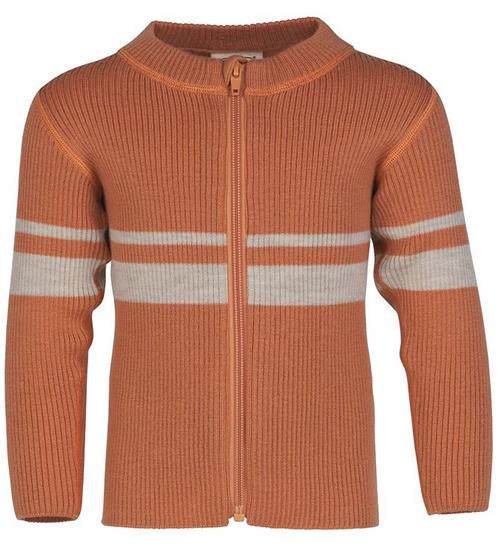 Voksi Voksi Cardigan - Uld - Rib - Sandstone Peach