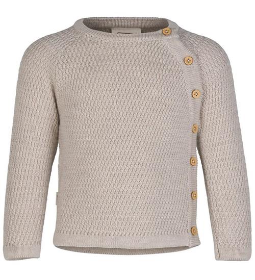 Voksi Cardigan - Uld - Seashell Sand