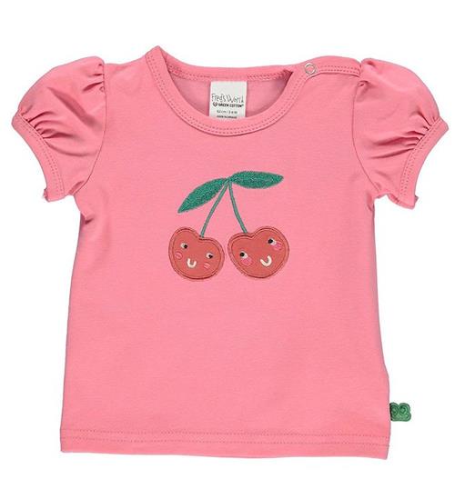 Freds World Freds World T-Shirt - Baby - Cherry Puff - Pink