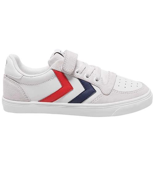 Hummel Hummel Sko - Slimmer Stadil Leather Low Jr. - Hvid