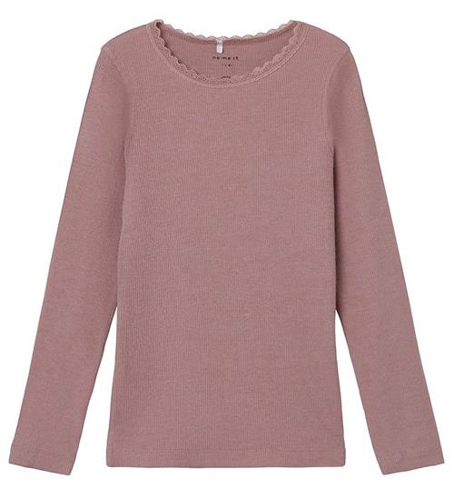 Se Name It Bluse - Noos - NkfKab - Deauville Mauve ved KidsWorld