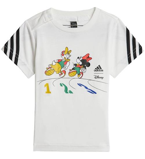 Se adidas Performance T-Shirt - I DY MM T - Hvid ved KidsWorld