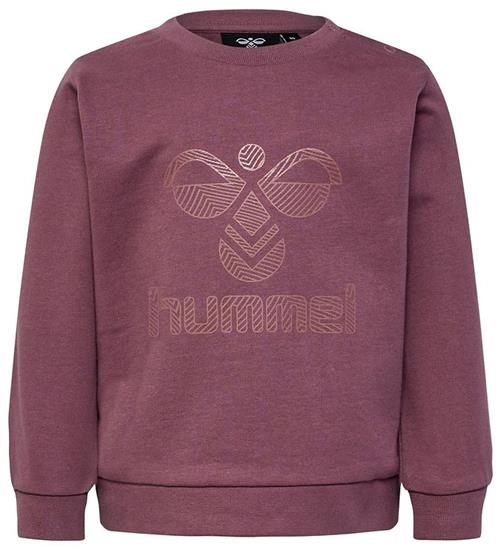 Se Hummel Sweatshirt - hmlFastwo Lime Sweatshirt - Tulipwood ved KidsWorld