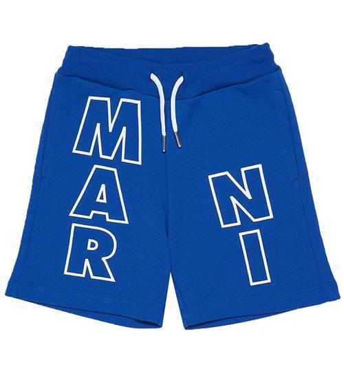 Marni Sweatshorts - BlÃ¥ m. Hvid