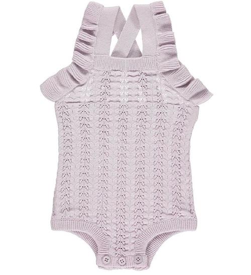 Se MÃ¼sli MÃ¼sli Sommerdragt - Strik - Needle Out - Soft Lilac ved KidsWorld