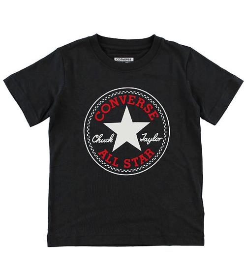 Se Converse Converse T-Shirt - Sort ved KidsWorld