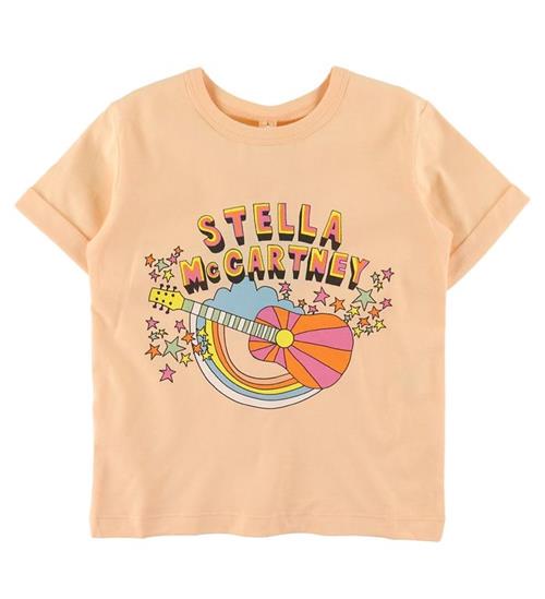 Stella McCartney Kids Stella McCartney Kids T-shirt - Orange m. Guitar