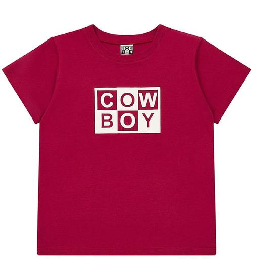 Bonton Bonton T-shirt - Cowboy - Rouge Billy