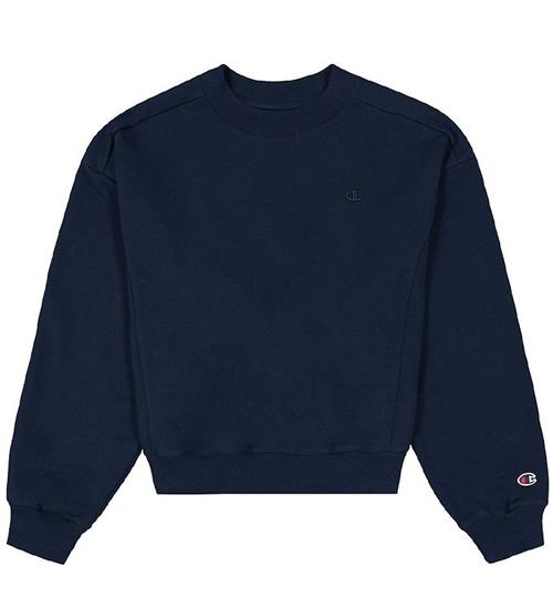 Se Champion Champion Fashion Sweatshirt - Crewneck - Navy ved KidsWorld