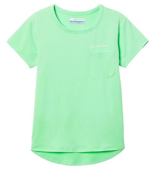 Se Columbia Columbia T-shirt - Tech Trail - GrÃ¸n ved KidsWorld