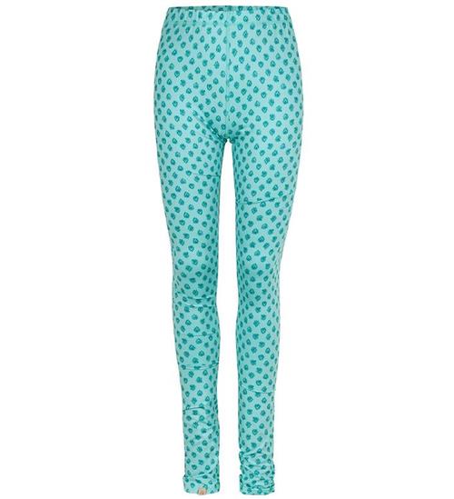 Rosemunde Leggings - Aqua Fated Paisley Print