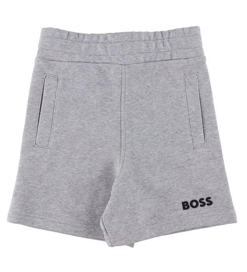 BOSS Sweatshorts - GrÃ¥meleret