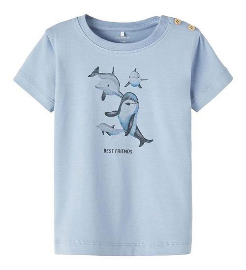 Name It Name It T-shirt - NbmFogat - Dusty Blue