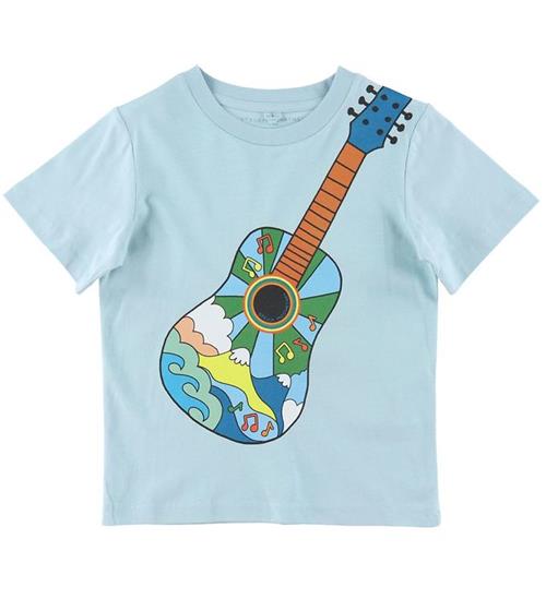 Stella McCartney Kids Stella McCartney Kids T-shirt - BlÃ¥ m. Guitar