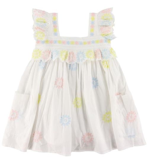 Stella McCartney Kids Stella McCartney Kids Kjole - Hvid/Pastel m. Blomster