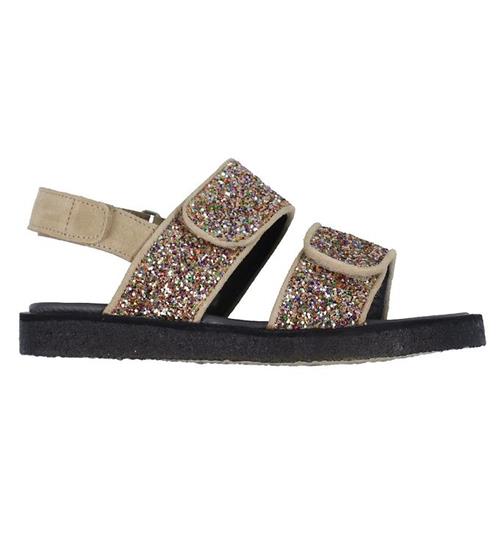 Se Angulus Angulus Sandal - Sand m. Glitter ved KidsWorld