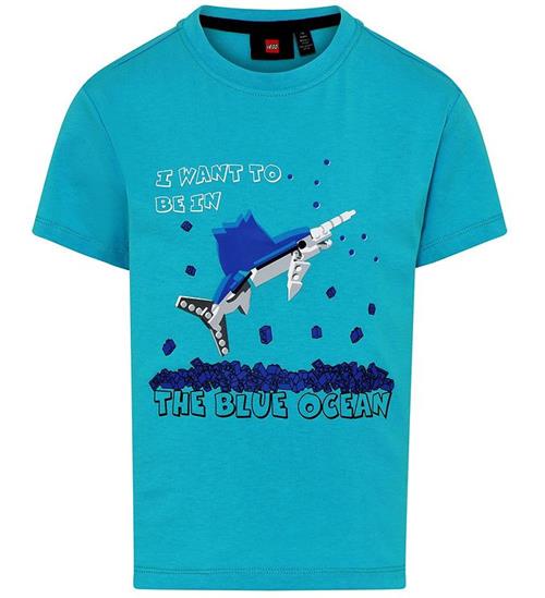 LEGOÂ® Wear LEGOÂ® Wear T-Shirt - LWTaylor 302 - Bright Blue