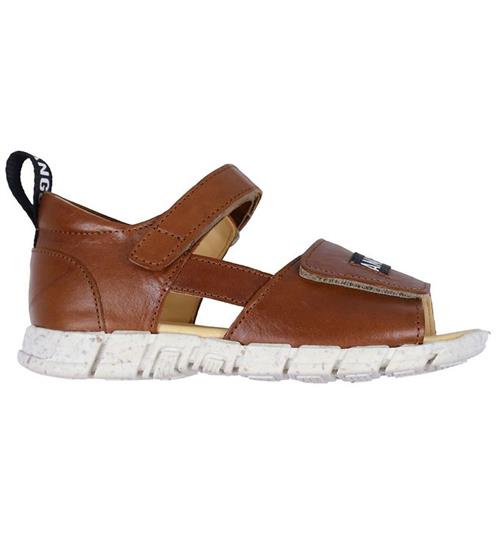 Se Angulus Angulus Sandal - Cognac m. LogobÃ¥nd ved KidsWorld