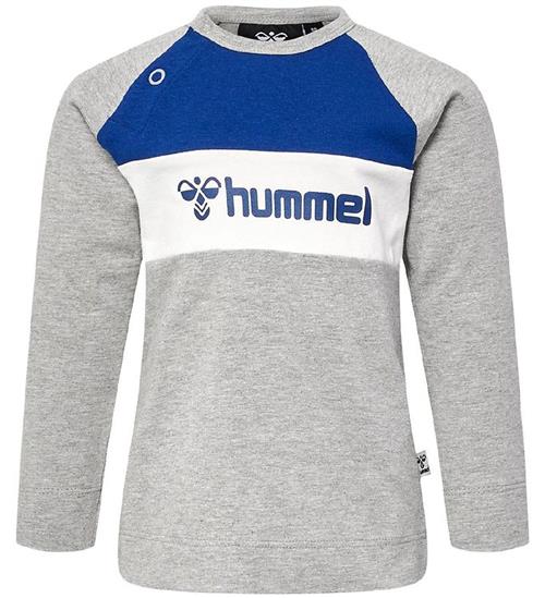 Se Hummel Bluse - hmlMurphy - GrÃ¥meleret ved KidsWorld