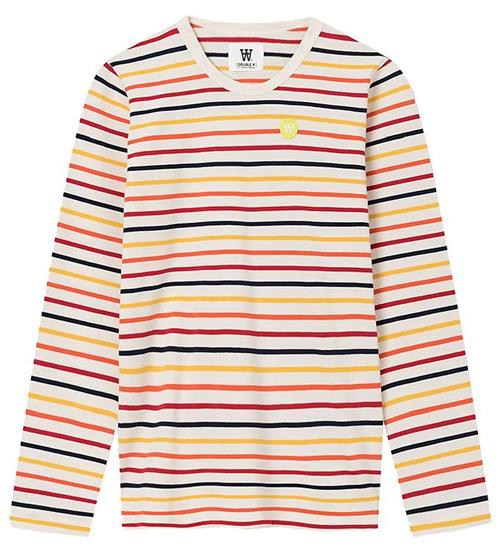 Wood Wood Bluse - Moa - Off White Stripes