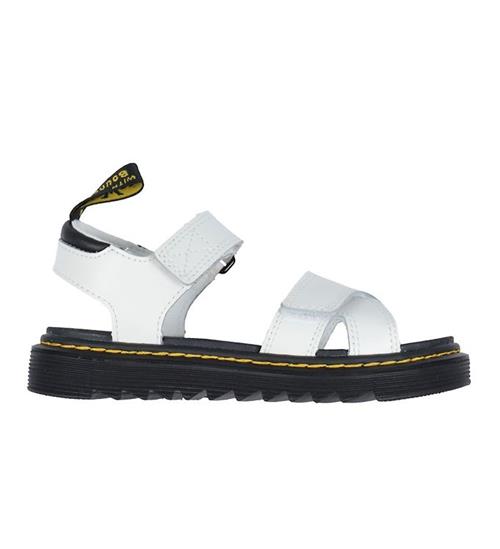 Se Dr. Martens Dr. Martens Sandaler - Vossie J - Hvid ved KidsWorld