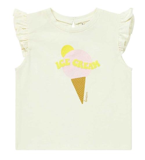 Se Bonton Bonton Top - Ice Cream - Creme Bonton ved KidsWorld