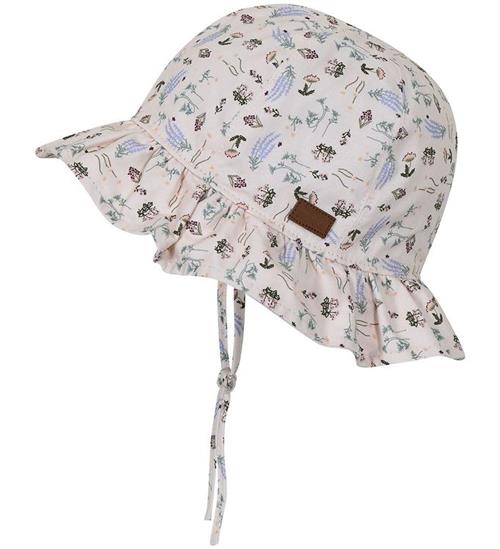 Melton Melton Sommerhat - Off White m. Print