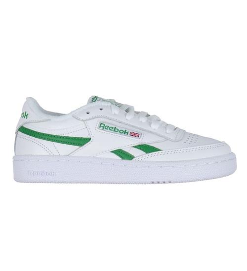 Se Reebok Reebok Sko - Club C Revenge - Hvid/GrÃ¸n ved KidsWorld