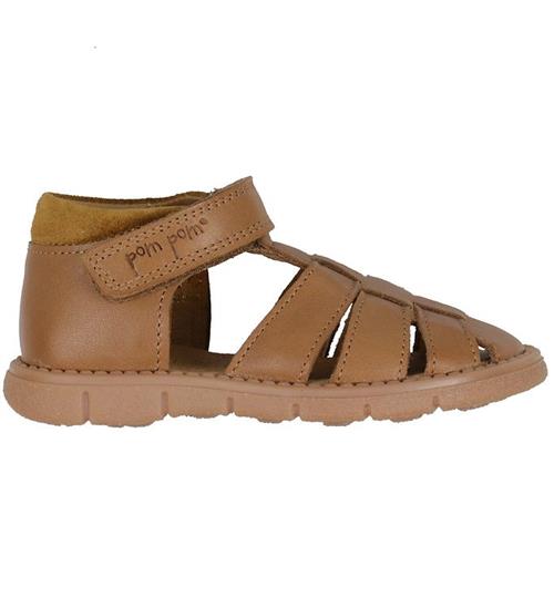 Pom Pom Pom Pom Sandaler - Sporty Velcro - Camel