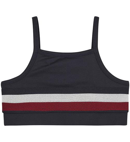 Se Tommy Hilfiger Tommy Hilfiger Top - Global Stripe Sport - Desert Sky ved KidsWorld