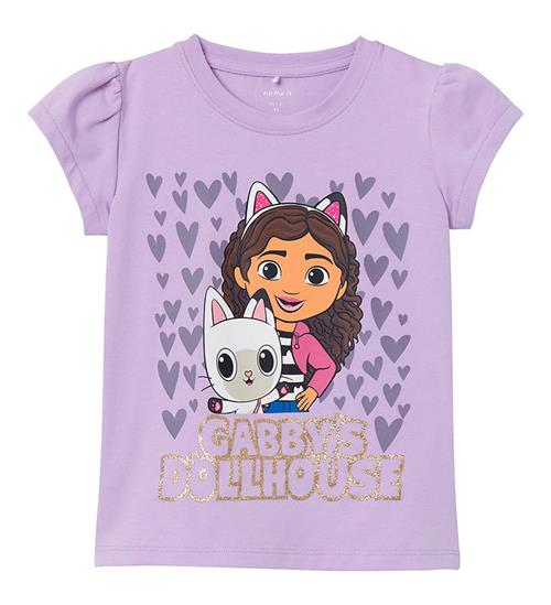 Se Name It Name It T-shirt - NmfMassa Gabbys Dollhouse - Orchid Bloom ved KidsWorld