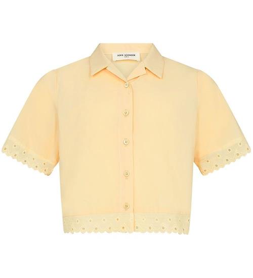 Sofie Schnoor Girls Skjorte - Light Yellow