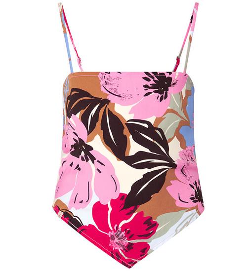 Rosemunde Rosemunde Top - Cropped - Supersized Floral Print