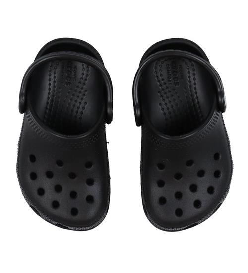 Se Crocs Crocs Sandaler - Classic Clog T - Sort ved KidsWorld