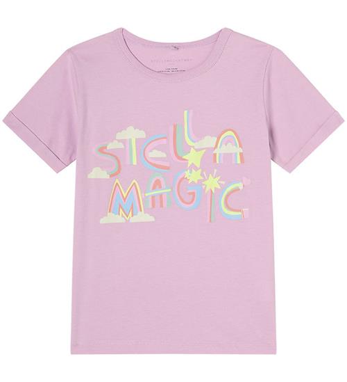 Se Stella McCartney Kids T-shirt - Lilla m. Print ved KidsWorld