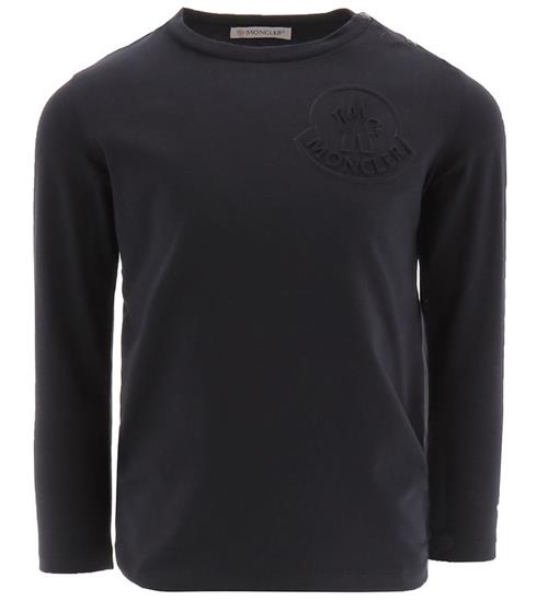 Se Moncler Bluse - Dark Navy ved KidsWorld