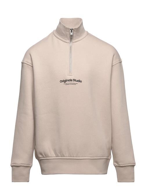 Jack & Jones Jorvesterbro Sweat Quarter Zip Noos Jnr Jack & J S Cream