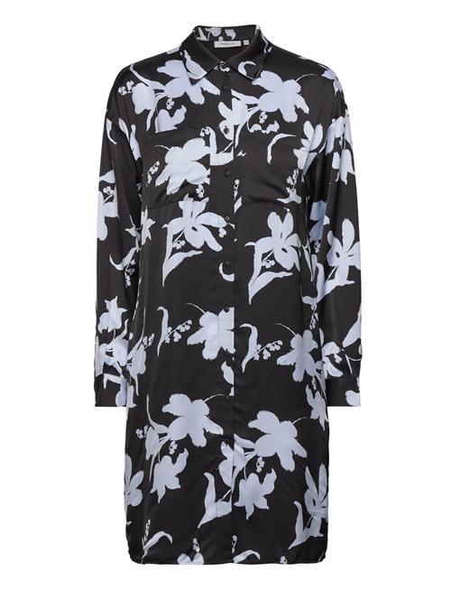 MSCH Copenhagen Mschirida Shirt Dress Aop MSCH Copenhagen Black