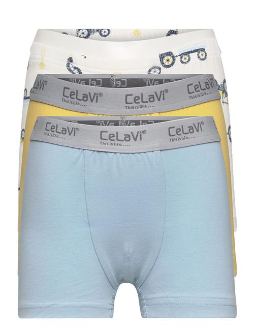 Se CeLaVi Boxers 3-Pack CeLaVi Blue ved Booztlet